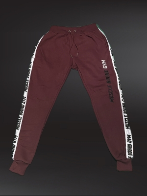 Maroon joggers front  Thumb