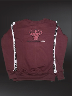 Maroon sweatshirt back  Thumb