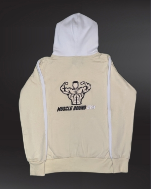 Zipped Hoodie Back  Thumb