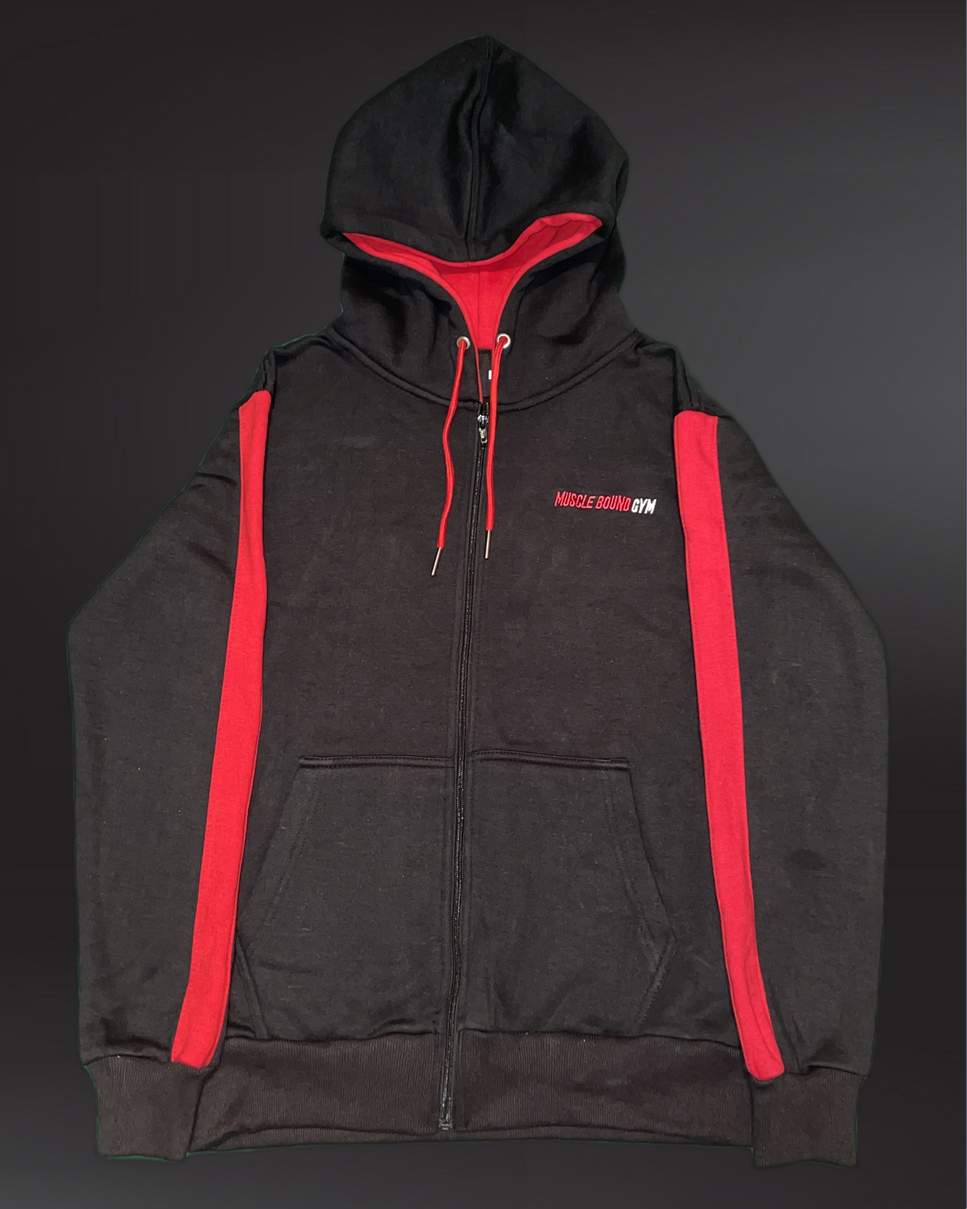 Zipped Hoodie Front 